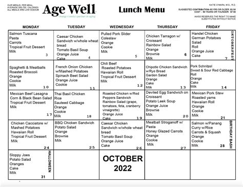 old lunchtime 2022|Seniors Lunch Program .